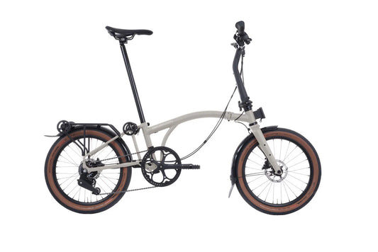 Rower składany Brompton G-Line 8s Traildust White
