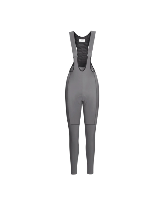 PAS NORMAL STUDIOS Women's Essential Thermal Long Bibs - Stone Grey