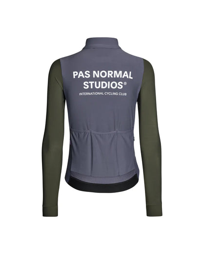 PAS NORMAL STUDIOS Women's Mechanism Long Sleeve Jersey - Steel / Dark Olive