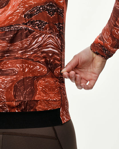 Pas Normal Studios T.K.O. Women's Mechanism Long Sleeve Jersey - TKO Red