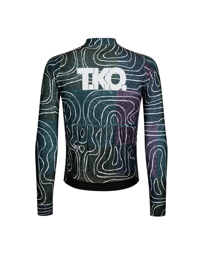 PAS NORMAL STUDIOS TKO Mechanism Long Sleeve Jersey - TKO Black Multi