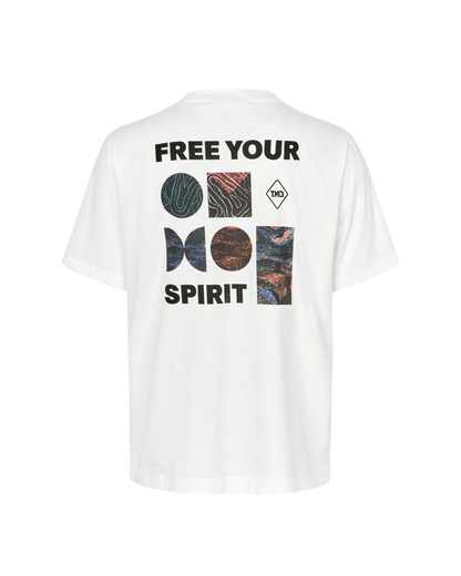 Pas Normal Studios T.K.O. Off-Race Graphic T-shirt - White