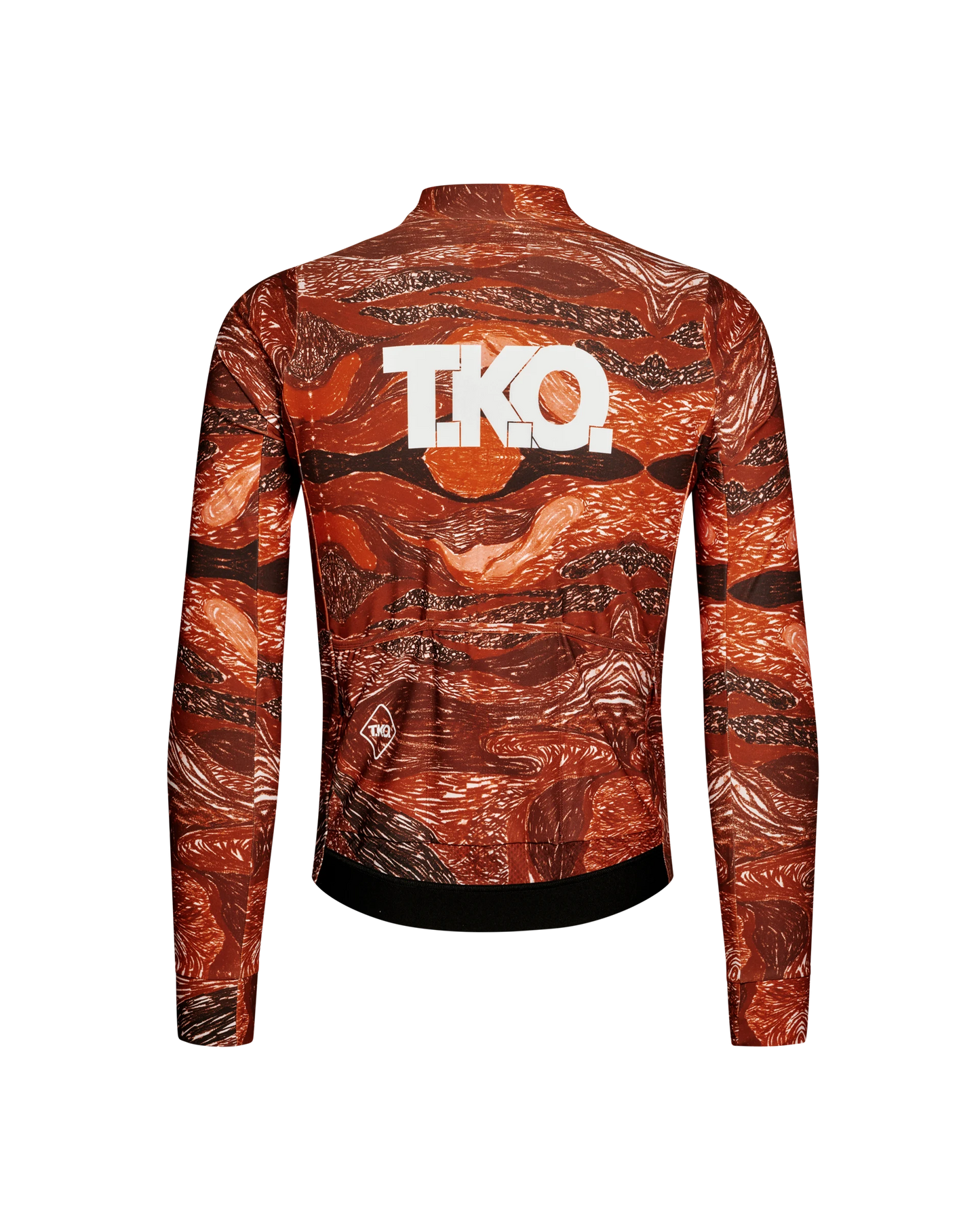 Pas Normal Studios TKO Woven Long Sleeve Jersey - TKO Red
