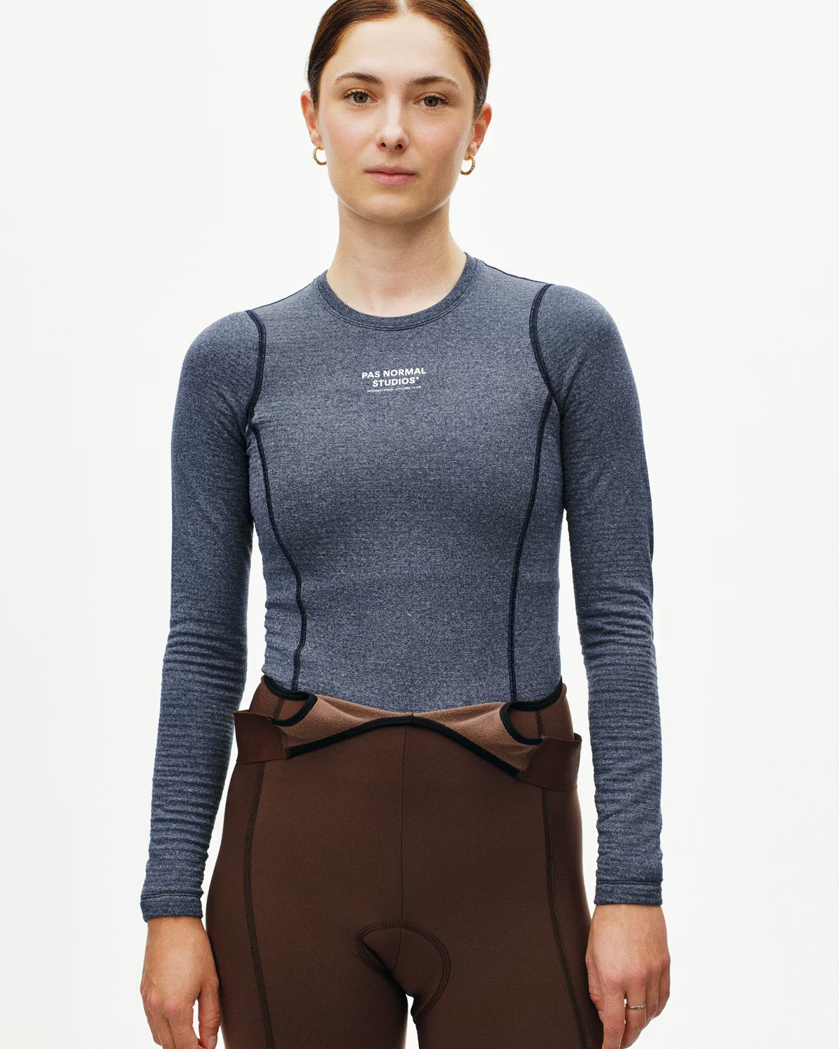 PAS NORMAL STUDIOS Women's Thermal Long Sleeve Baselayer - Navy