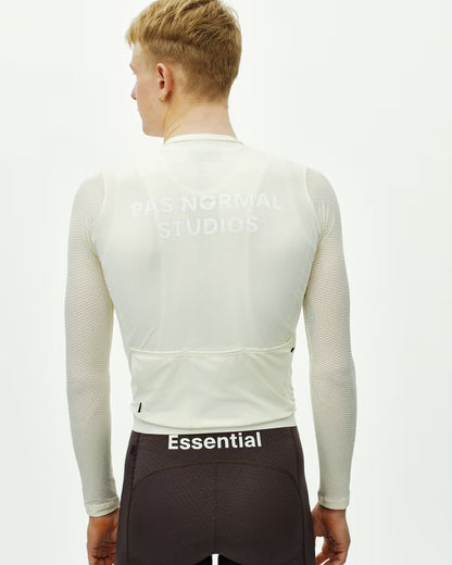 Pas Normal Studios Essential Light Long Sleeve Jersey - Off White
