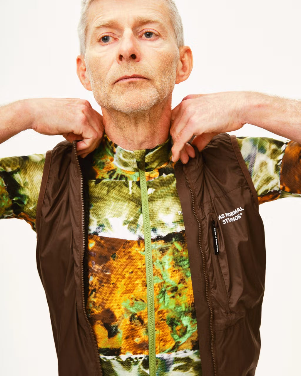 PAS NORMAL STUDIOS Essential Insulated Gilet - Light Brown