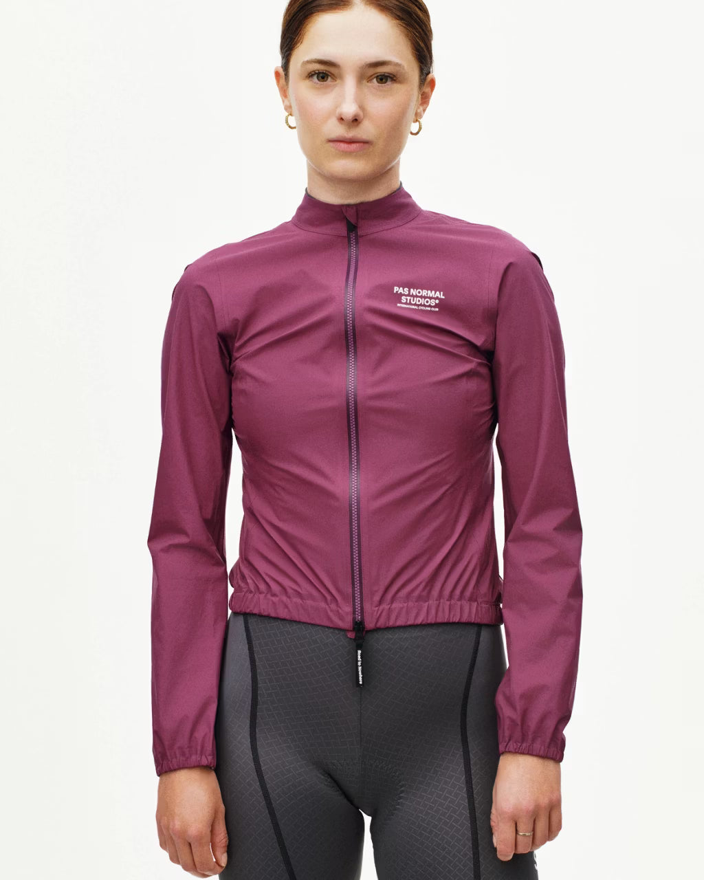PAS NORMAL STUDIOS Women's Mechanism  Rain Jacket - Plum