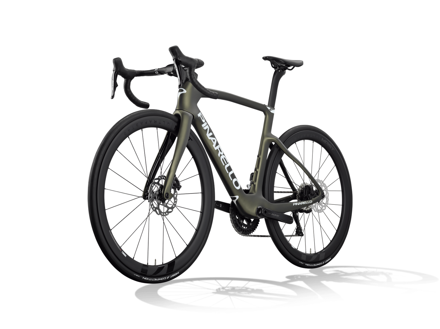 Pinarello F5 105 Di2 MOST Ultrafast 45 DB Etna Black Matt