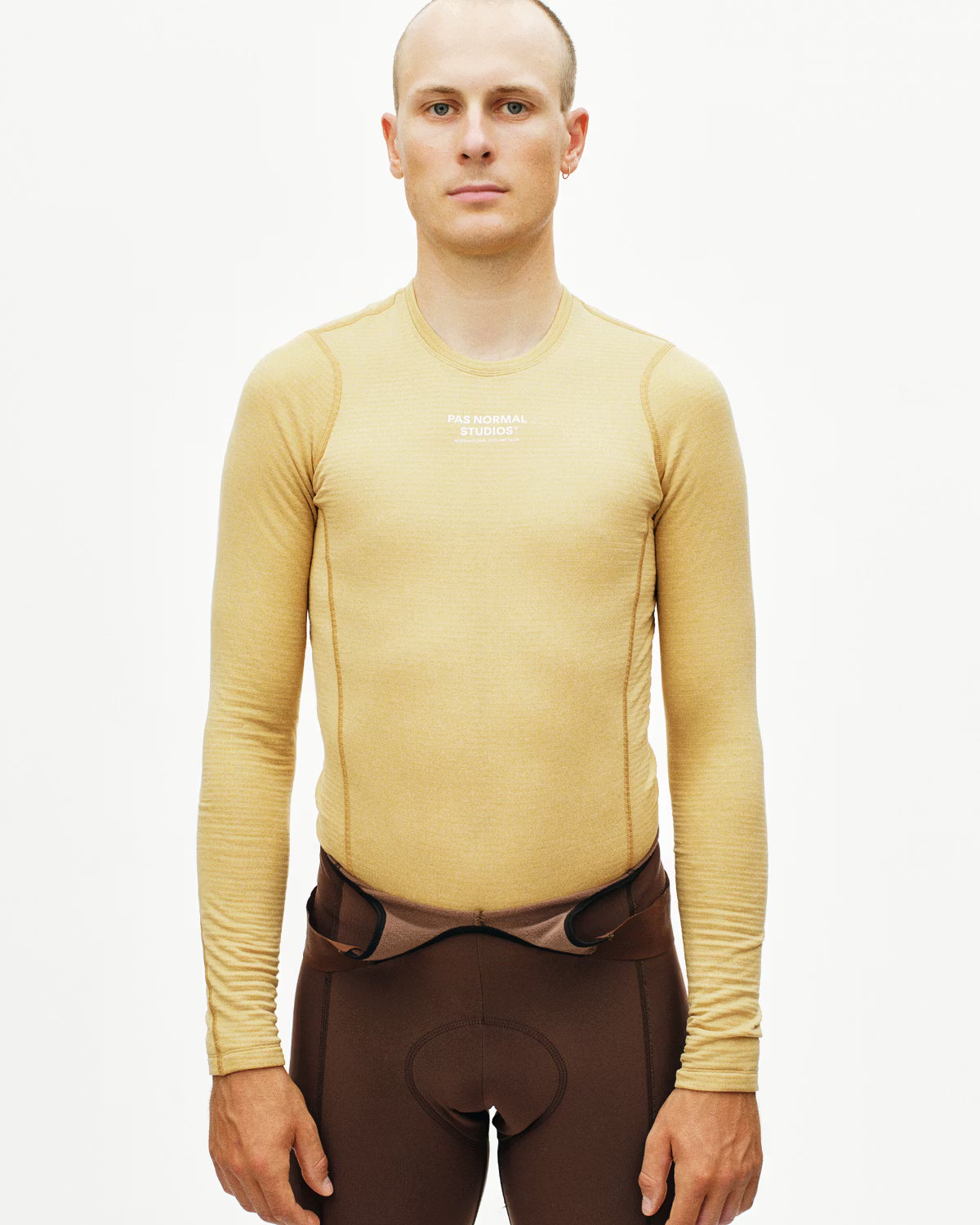 PAS NORMAL STUDIOS Thermal Long Sleeve Baselayer - Camel