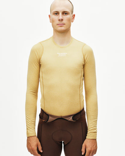 PAS NORMAL STUDIOS Thermal Long Sleeve Baselayer - Camel