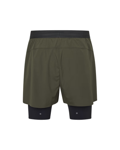 Pas Normal Studios Balance 2-in-1 Shorts - Dark Olive