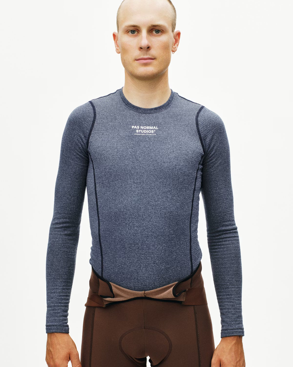 PAS NORMAL STUDIOS Thermal Long Sleeve Baselayer - Navy