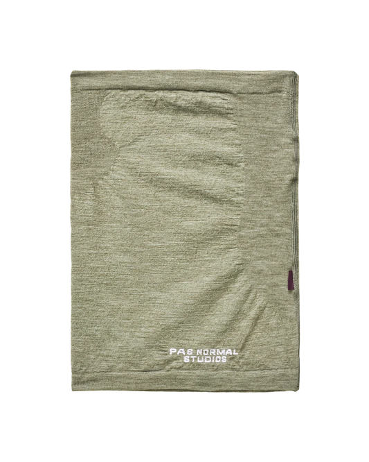 Pas Normal Studios Logo Merino Knit Necktube Earth