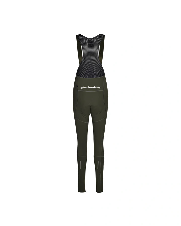 PAS NORMAL STUDIOS Women's Mechanism Deep Winter Long Bibs - Dark Olive