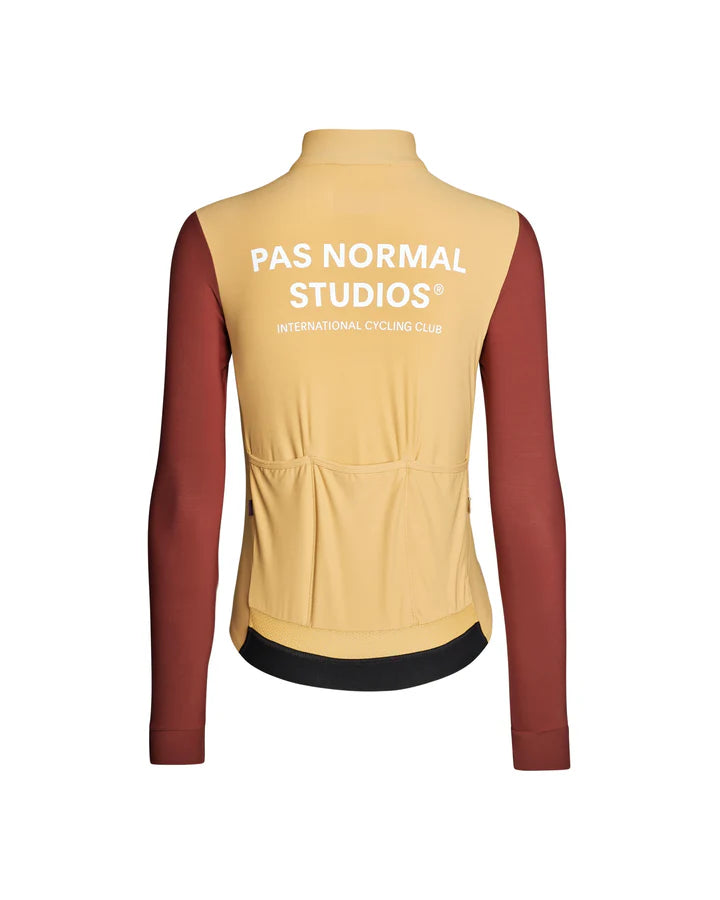 PAS NORMAL STUDIOS Women's Mechanism Long Sleeve Jersey - Camel / Marron