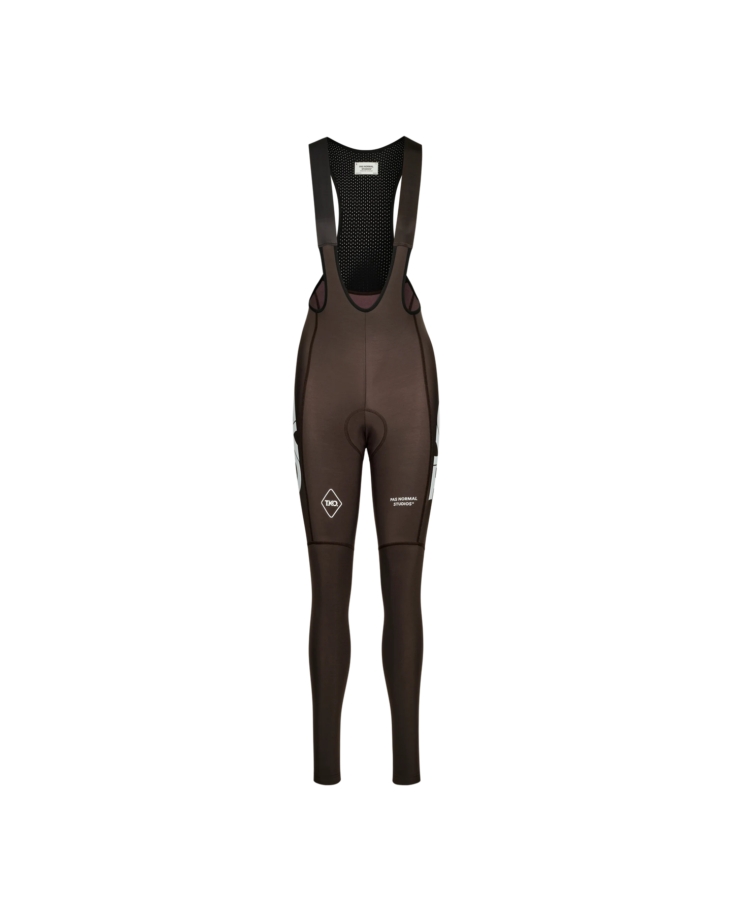 PAS NORMAL STUDIOS T.K.O. Women's Essential Thermal Long Bibs - Dark Purple