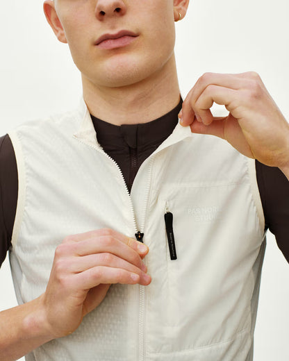 Pas Normal Studios Essential Insulated Gilet - Off White