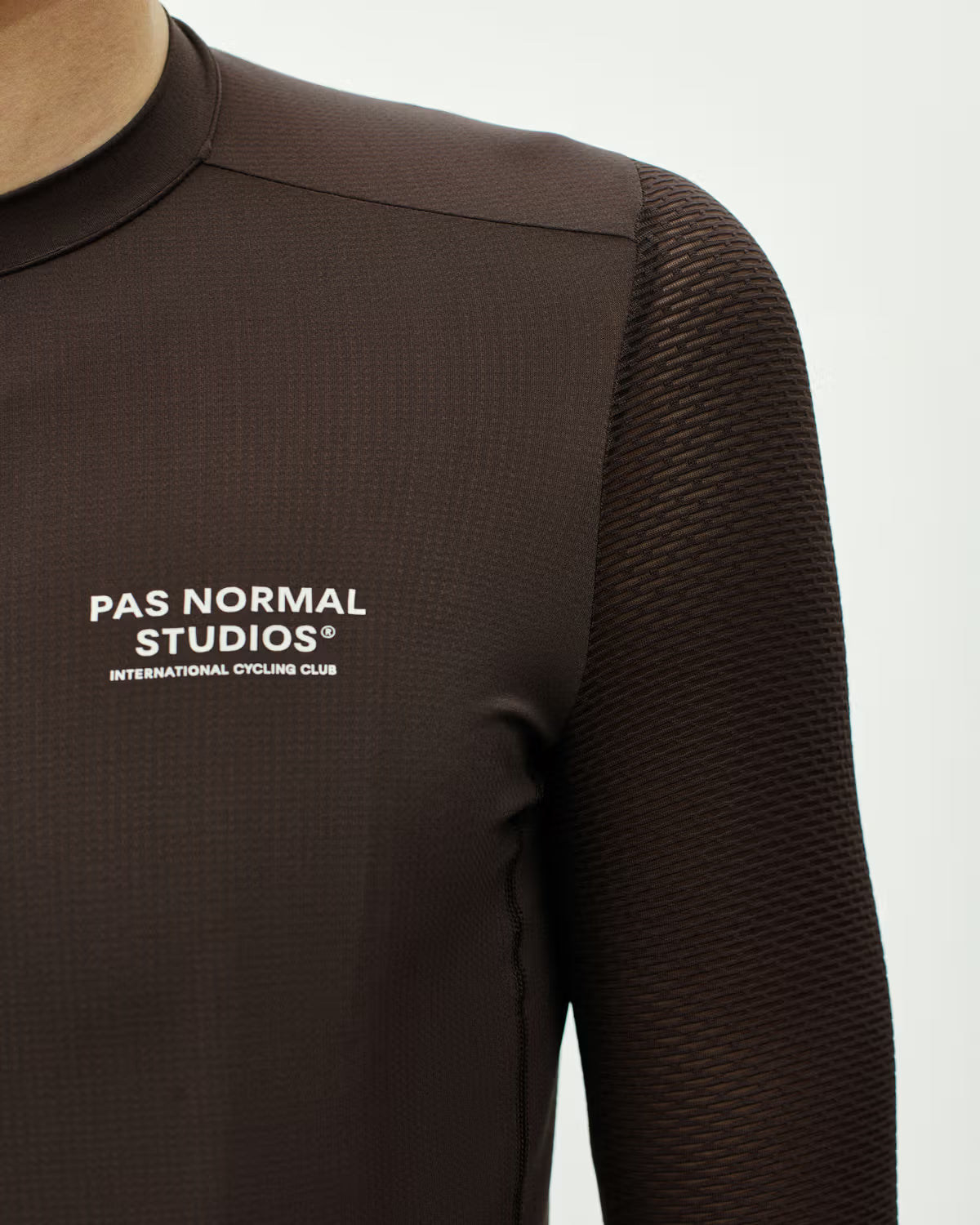 Pas Normal Studios Essential Light Long Sleeve Jersey - Dark Purple