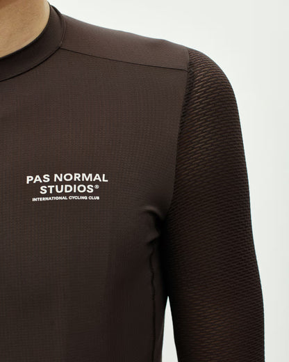 Pas Normal Studios Essential Light Long Sleeve Jersey - Dark Purple