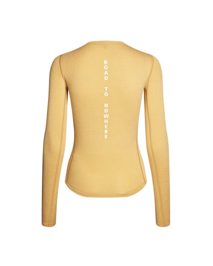 PAS NORMAL STUDIOS Women's Thermal Long Sleeve Baselayer - Camel