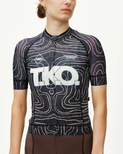 PAS NORMAL STUDIOS T.K.O. Women's Mechanism Jersey - Black Multi