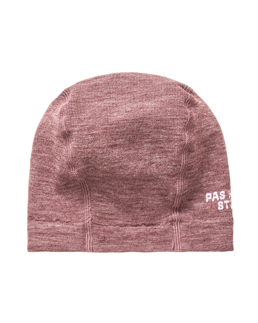 Pas Normal Studios Logo Merino Knit Beanie Maroon