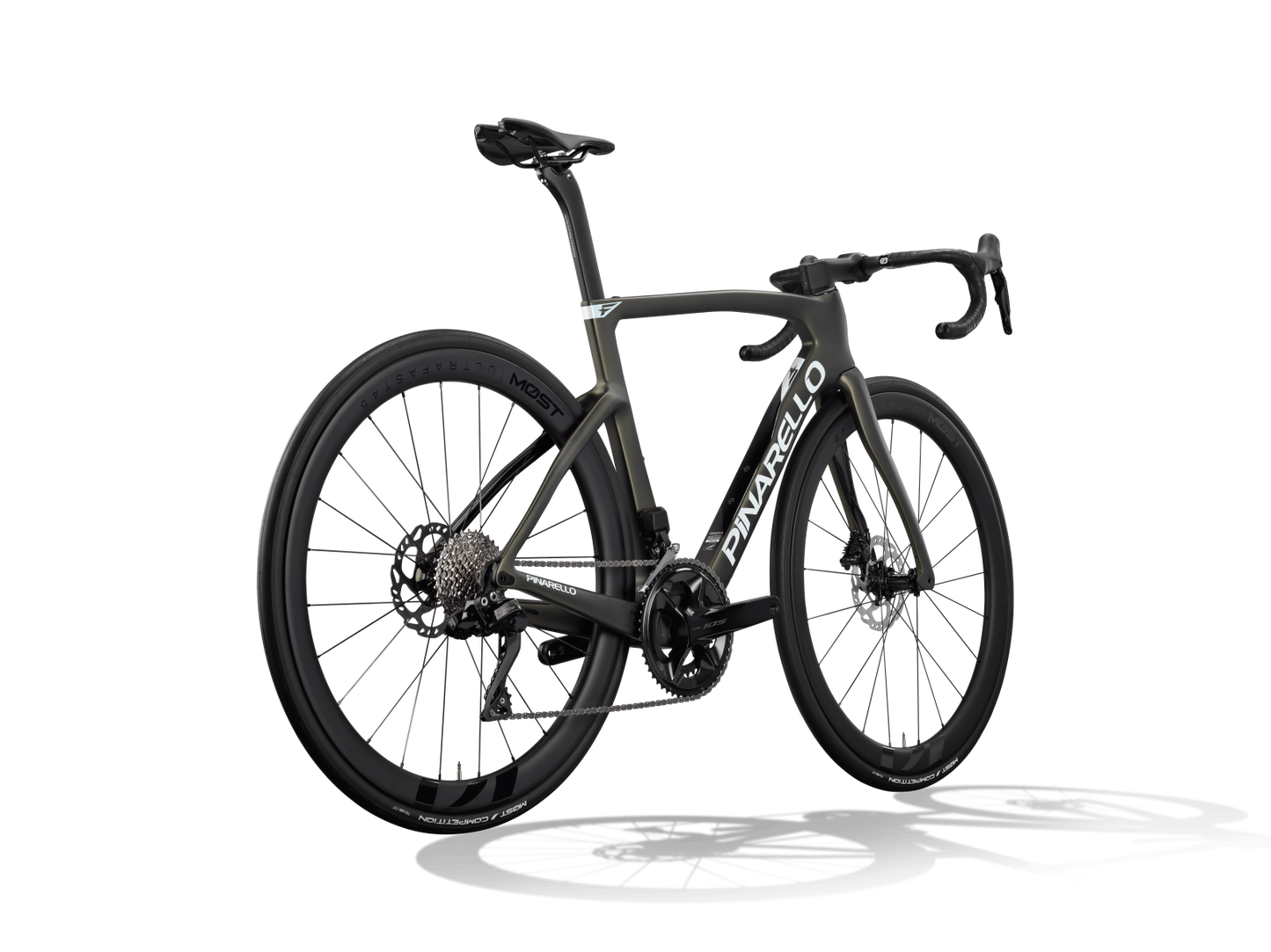 Pinarello F5 105 Di2 MOST Ultrafast 45 DB Etna Black Matt