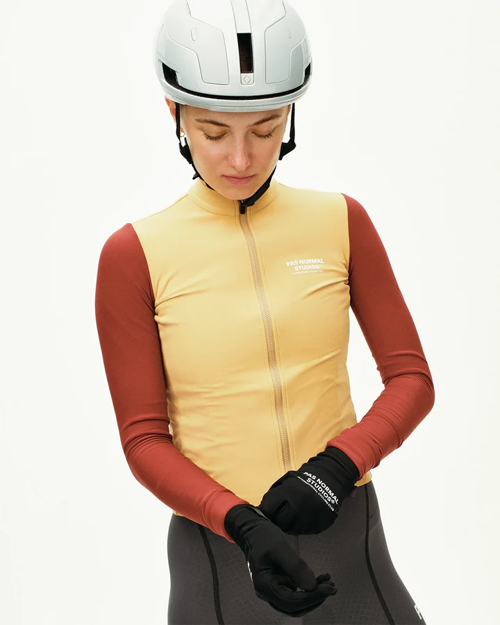 PAS NORMAL STUDIOS Women's Mechanism Long Sleeve Jersey - Camel / Marron