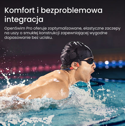 Słuchawki Shokz OpenSwim Pro RED