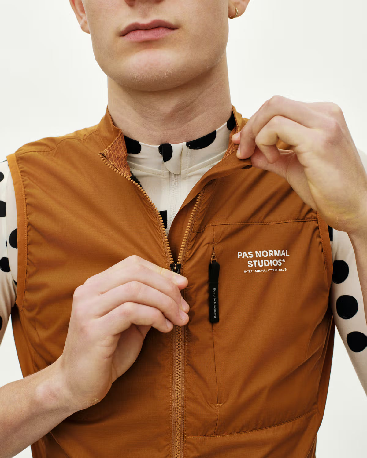 Pas Normal Studios Essential Insulated Gilet - Pecan