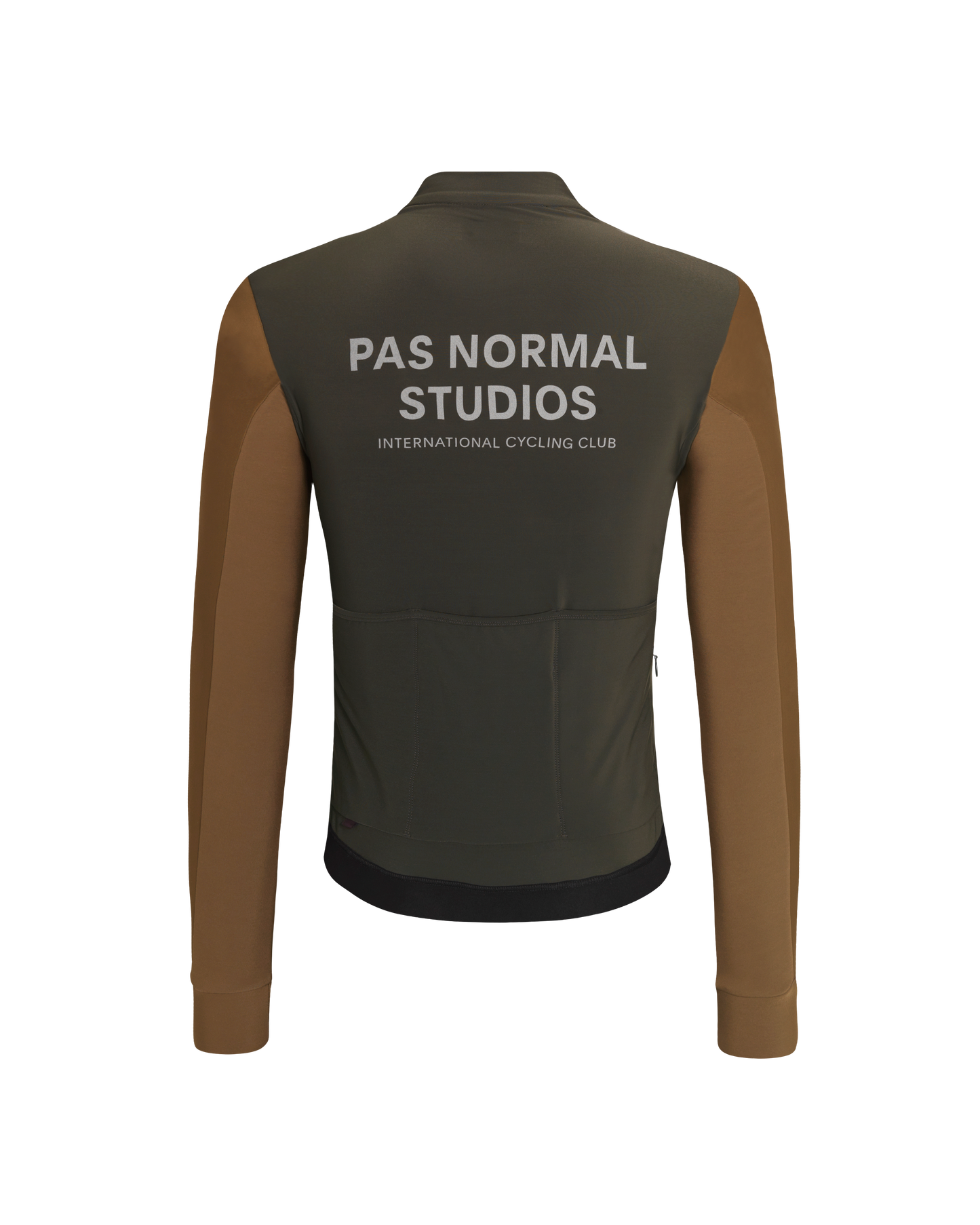 PAS NORMAL STUDIOS Mechanism Thermal Long Sleeve Jersey - Dark Olive/Army Brown