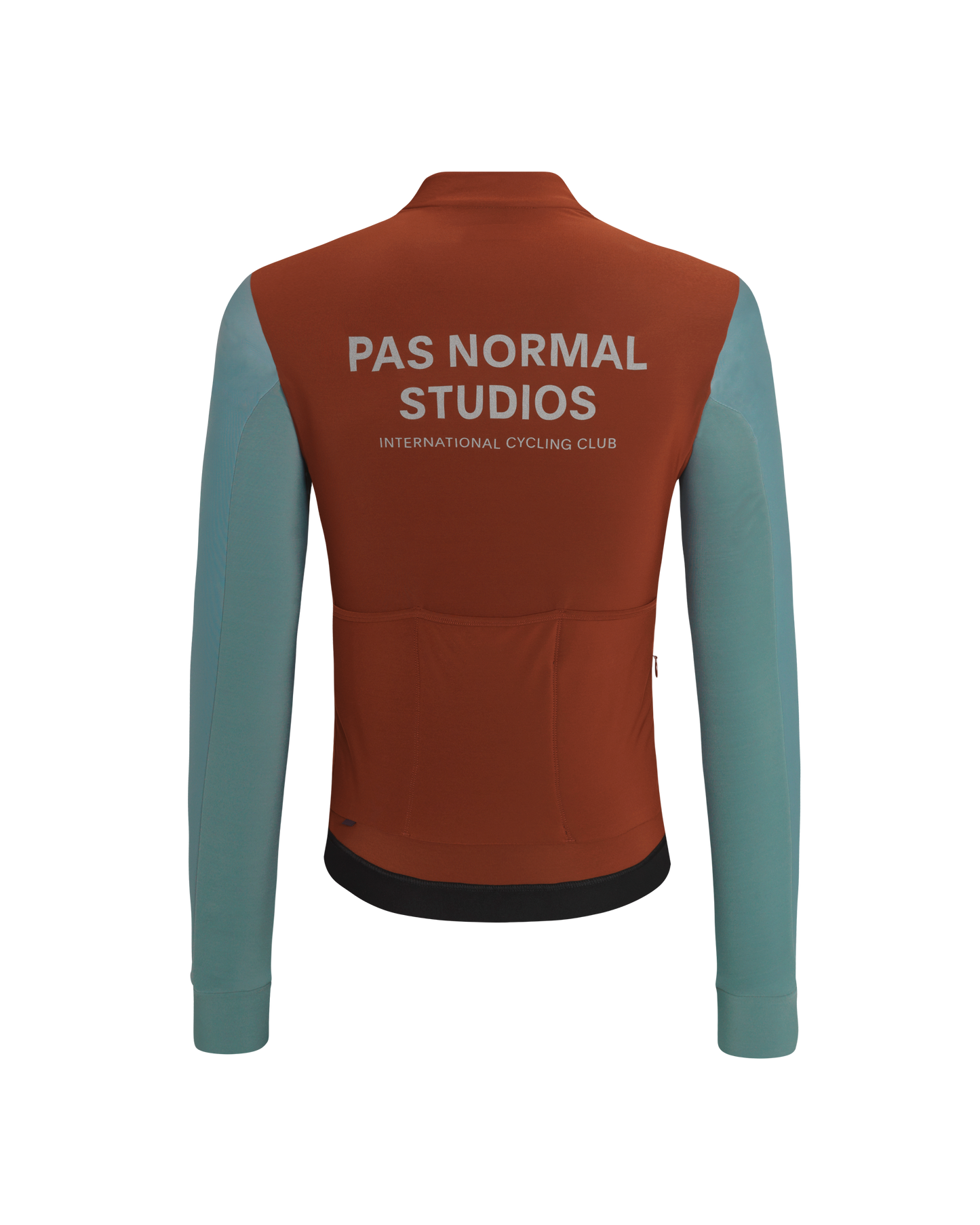 PAS NORMAL STUDIOS Mechanism Thermal Long Sleeve Jersey - Mahogany/Dusty Teal