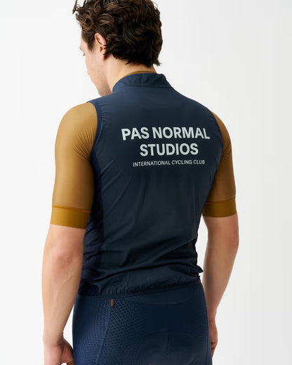 PAS NORMAL STUDIOS Mechanism Stow Away Gilet - Navy
