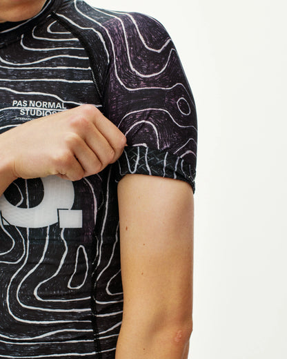 PAS NORMAL STUDIOS T.K.O. Women's Mechanism Jersey - Black Multi