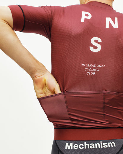 PAS NORMAL STUDIOS Mechanism Jersey - Maroon