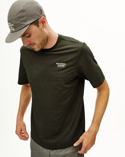 Pas Normal Studios Balance T-Shirt ND - Dark Olive