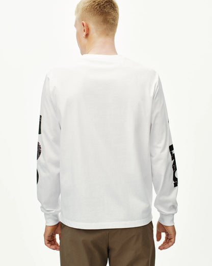 PAS NORMAL STUDIOS T.K.O. Off-Race Long Sleeve T-shirt - White