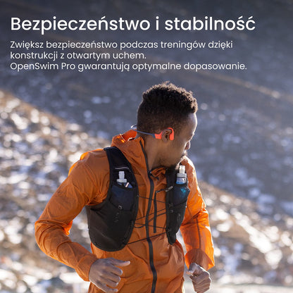 Słuchawki Shokz OpenSwim Pro RED