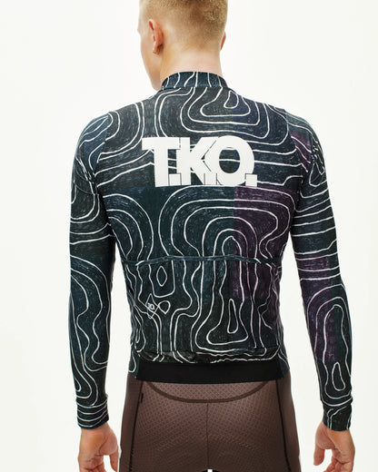 PAS NORMAL STUDIOS TKO Mechanism Long Sleeve Jersey - TKO Black Multi