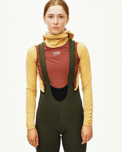 PAS NORMAL STUDIOS Women's Mechanism Deep Winter Long Bibs - Dark Olive