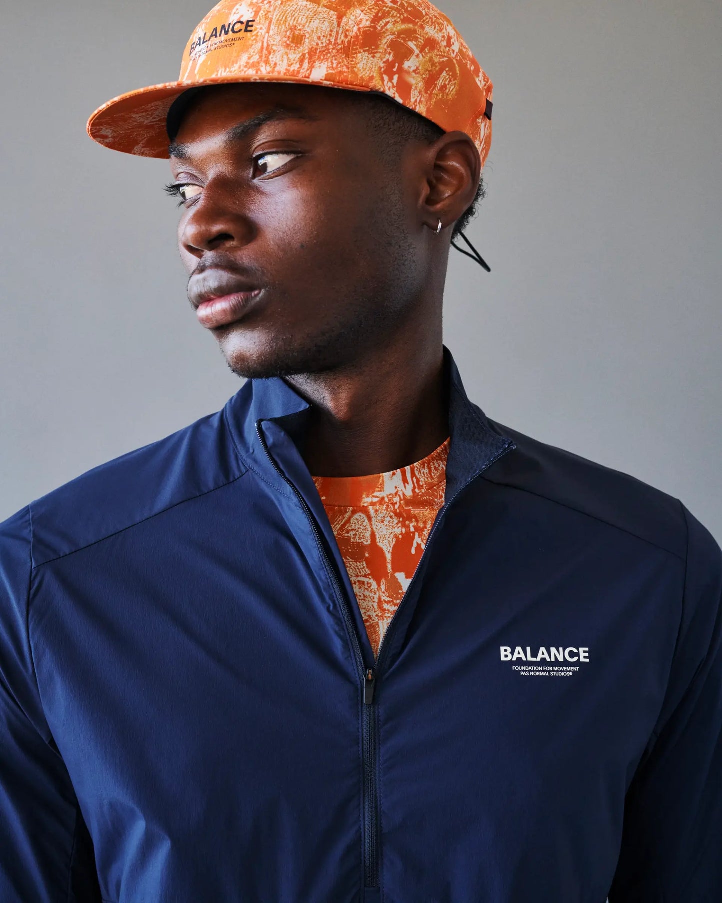 Pas Normal Studios Balance Cap - Orange AOP