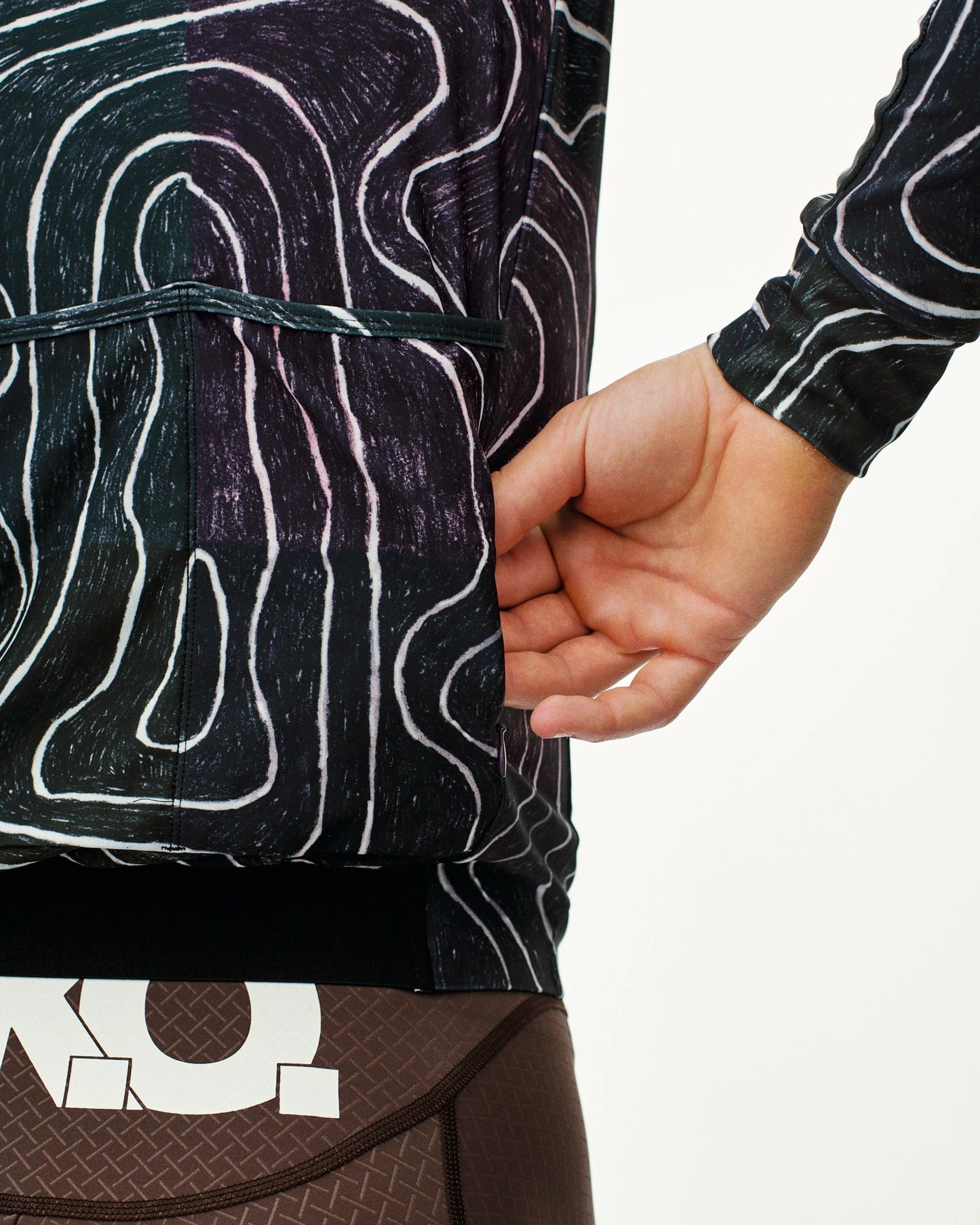 PAS NORMAL STUDIOS TKO Mechanism Long Sleeve Jersey - TKO Black Multi