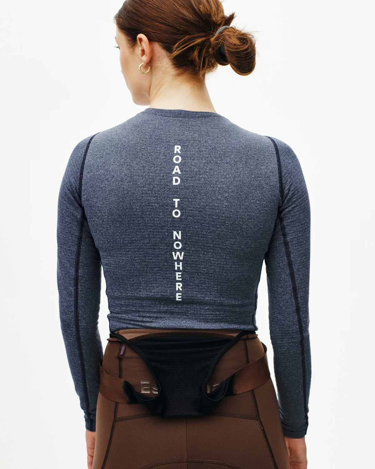 PAS NORMAL STUDIOS Women's Thermal Long Sleeve Baselayer - Navy