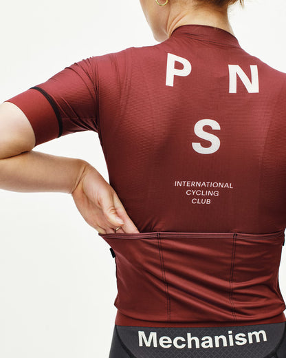 PAS NORMAL STUDIOS Women's Mechanism Jersey - Maroon