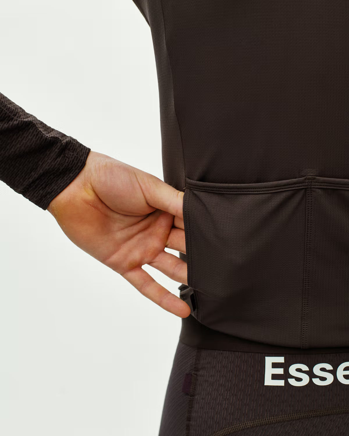 Pas Normal Studios Essential Light Long Sleeve Jersey - Dark Purple