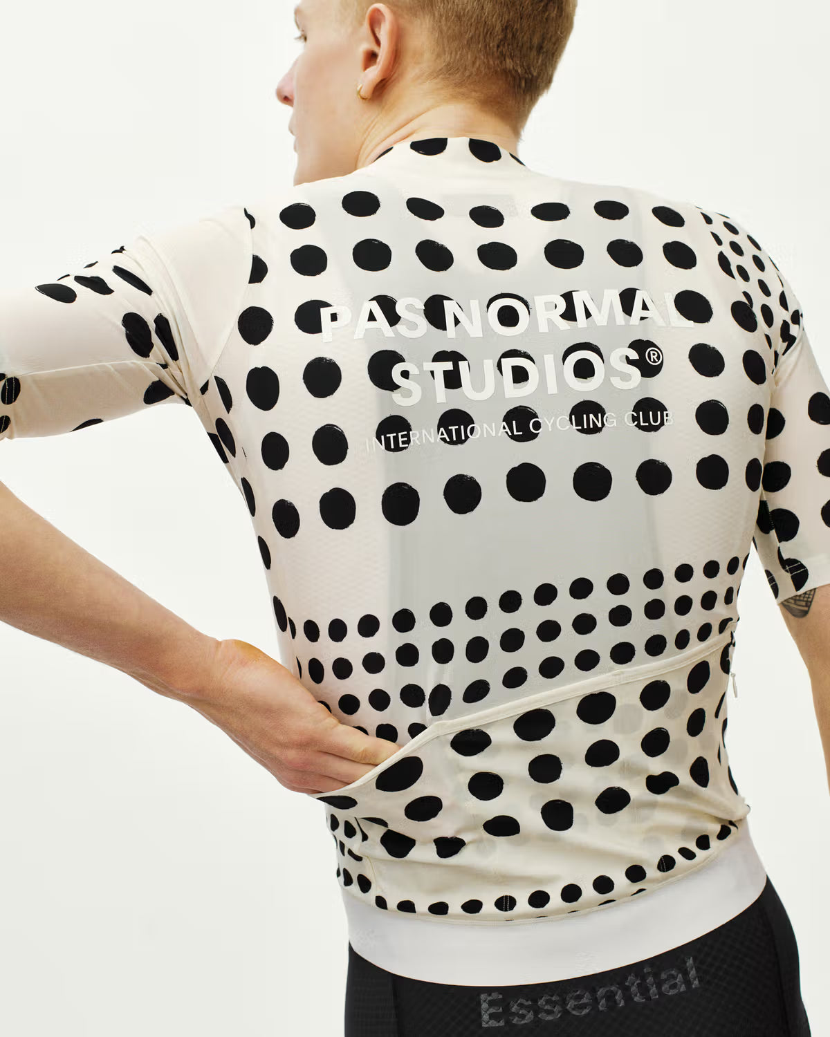 PAS NORMAL STUDIOS Essential Jersey - Dot Off White