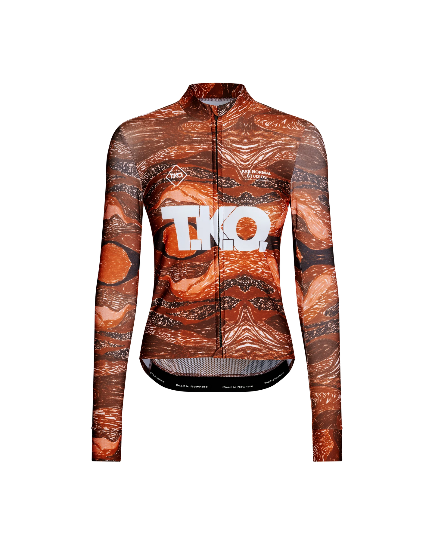 Pas Normal Studios T.K.O. Women's Mechanism Long Sleeve Jersey - TKO Red