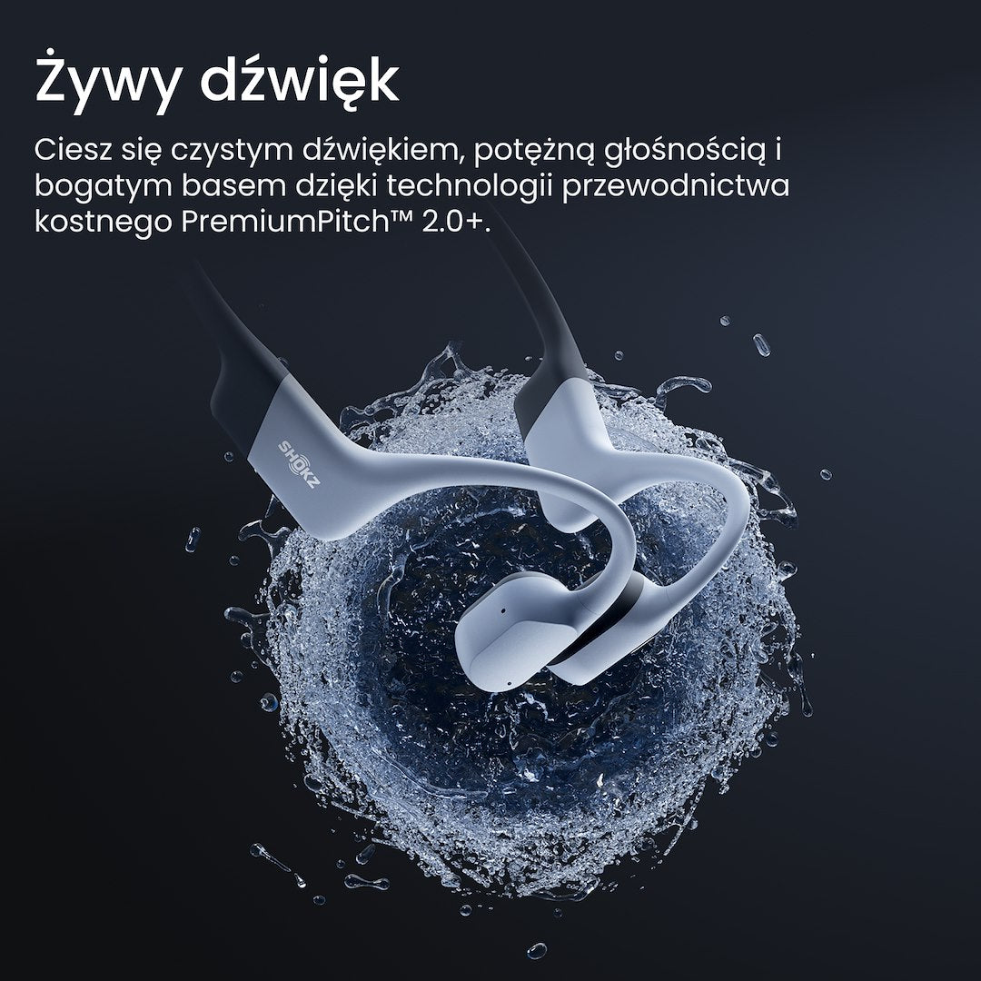 Słuchawki Shokz OpenSwim Pro GREY