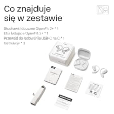 Słuchawki Shokz OpenFit 2+ GREY