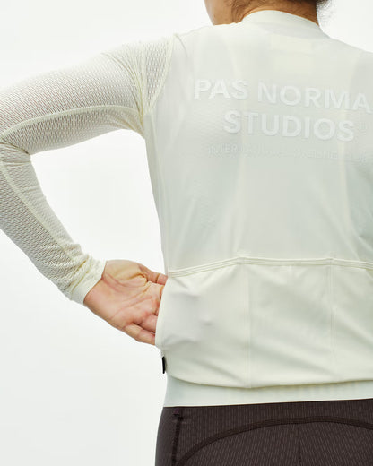Pas Normal Studios Women's Essential Light Long Sleeve Jersey - Off White